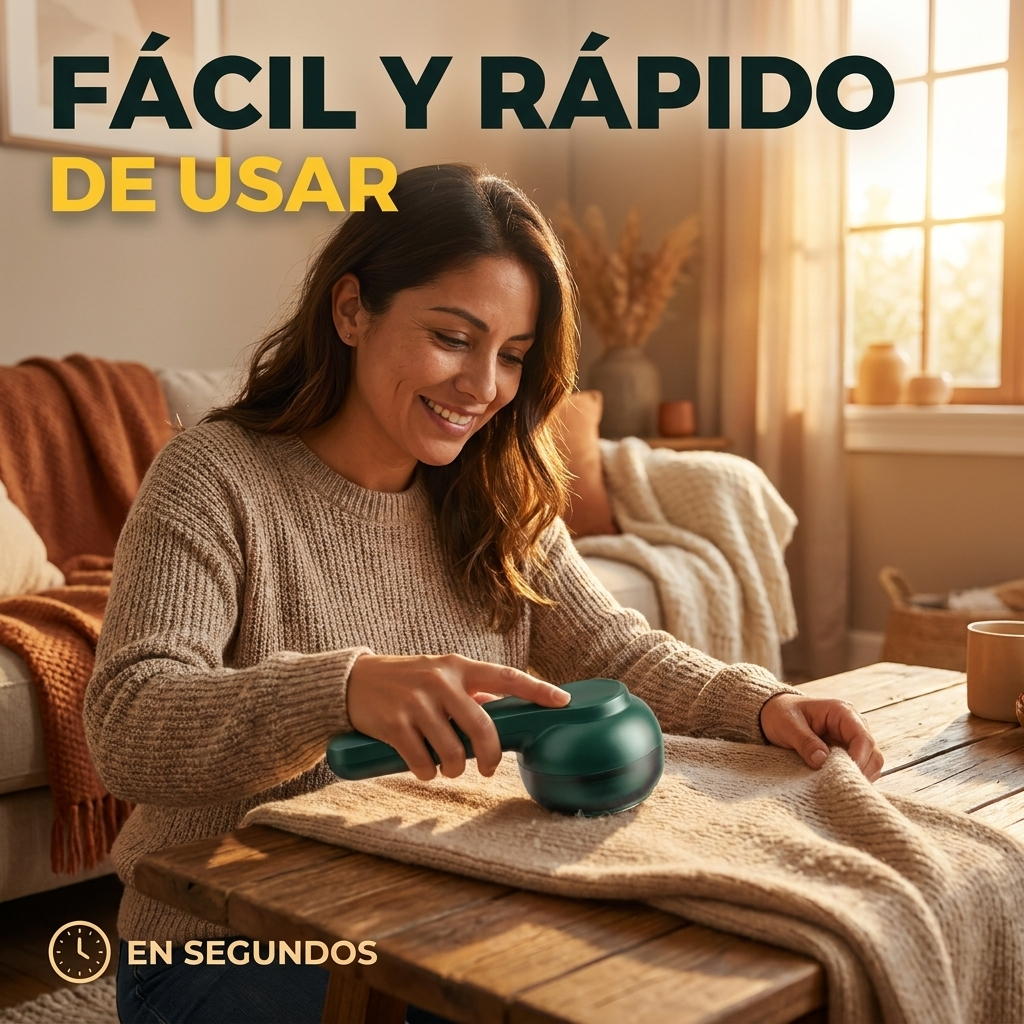 PelusClean™ PRO Quita Pelusas Eléctrico Recargable