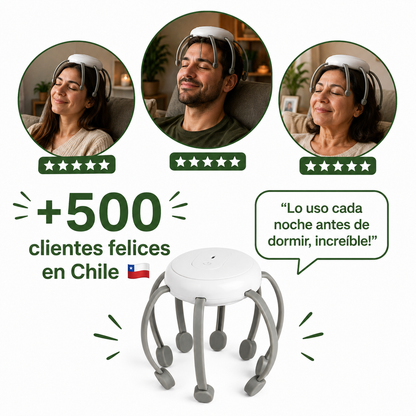 Edicion Ltda | Senvi™  Masajeador de Cabeza Portátil