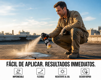G-Spray Adiós Filtraciones — Sellador Elástico Anti Goteras 700ml