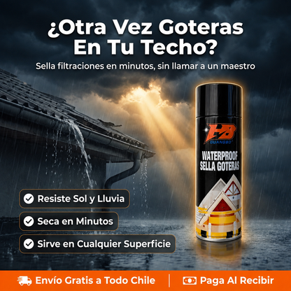 G-Spray Adiós Filtraciones — Sellador Elástico Anti Goteras 700ml