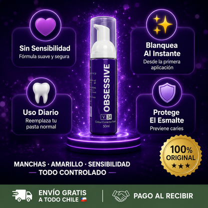 Ultimas Unidades | Obesessive Pasta Dental Blanqueadora