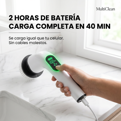 MultiClean Pro Cepillo Electrico 9 en 1
