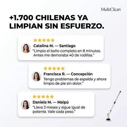 MultiClean Pro Cepillo Electrico 9 en 1
