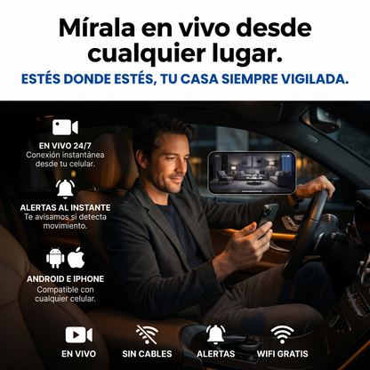 Opticus Mini Cam™ — Porque en Chile ya no basta con cerrar la puerta con llave