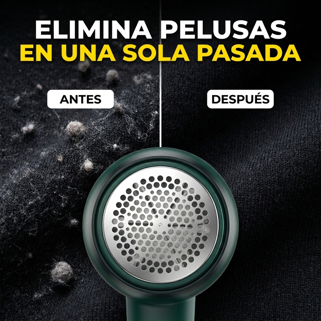 PelusClean™ PRO Quita Pelusas Eléctrico Recargable
