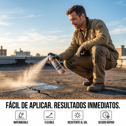 G-Spray Adiós Filtraciones — Sellador Elástico Anti Goteras