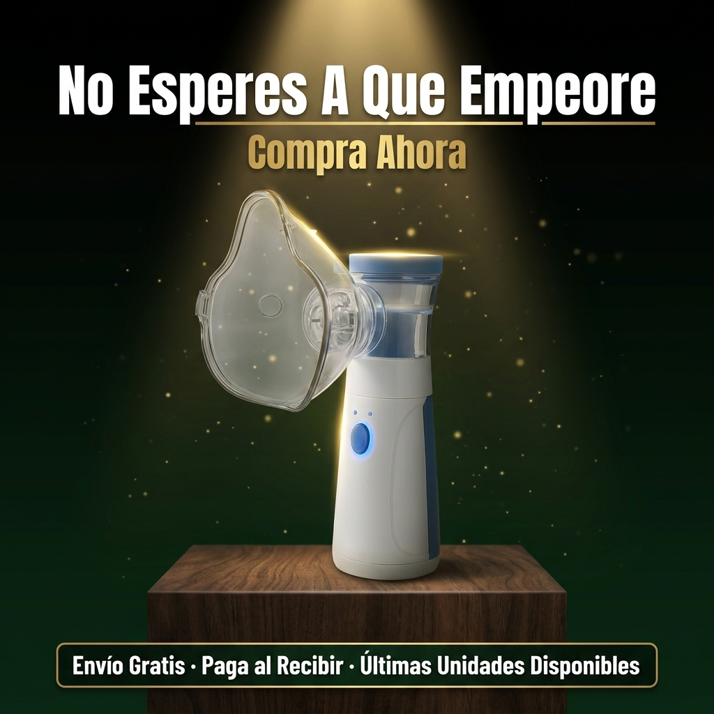 NebuLife | Nebulizador Portátil Niños y Adultos